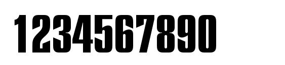 Starc Font, Number Fonts