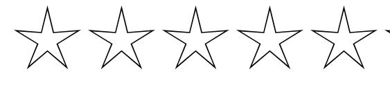 Stars2 Font, Number Fonts