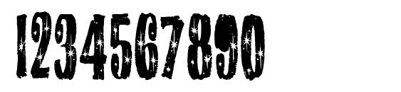 Starshine MF Font, Number Fonts