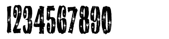 Starshinemf Font, Number Fonts