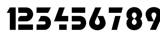 Startc Font, Number Fonts