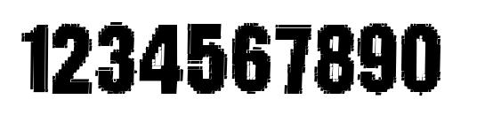 Static age fine tuning Font, Number Fonts
