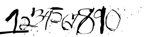 Steadmanesque Font, Number Fonts