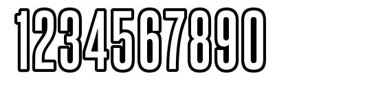 SteelfishOutline Regular Font, Number Fonts