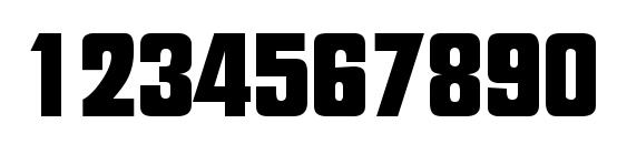 SteileFunction Regular DB Font, Number Fonts