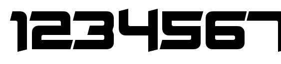 Stellar Kombat Font, Number Fonts