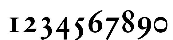 Stempel Garamond Bold Oldstyle Figures Font, Number Fonts