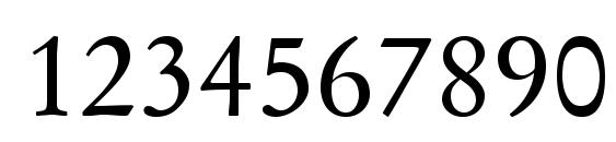 Stempel Garamond LT Roman Font, Number Fonts