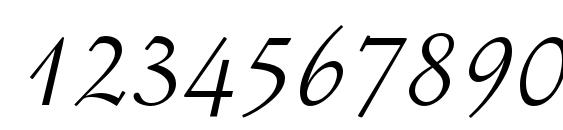 StempelSchneidlerStd Italic Font, Number Fonts