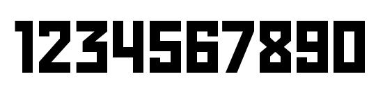 Stenbergc Font, Number Fonts
