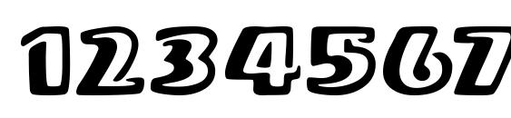 Stereo MF Font, Number Fonts