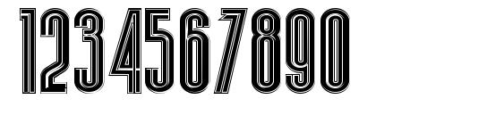 Stereovolna Black Font, Number Fonts