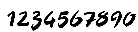 Sterling Regular Font, Number Fonts