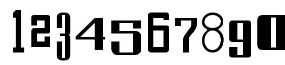 StFrancis Regular Font, Number Fonts