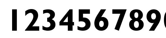 Stimmell Bold Font, Number Fonts