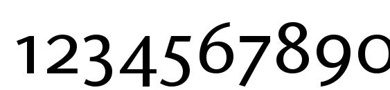 Stone Sans SC ITC TT Medium Font, Number Fonts