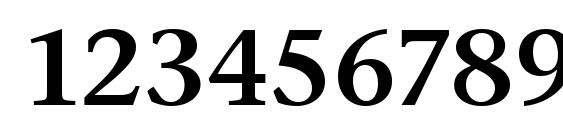 Stone Serif ITC Semi Font, Number Fonts