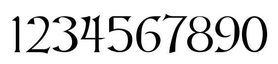 Stonehenge Regular Font, Number Fonts