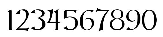 Stonehenge Font, Number Fonts