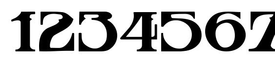 Stowaway Font, Number Fonts