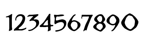 StraightToHell BB Font, Number Fonts
