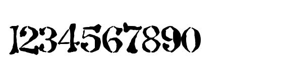 Strange world Font, Number Fonts