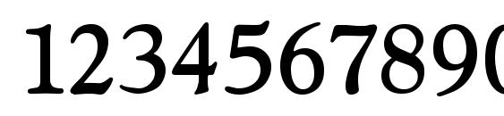 StratfordSerial Regular Font, Number Fonts