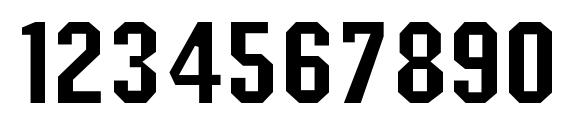 Strathmelli Lig Font, Number Fonts