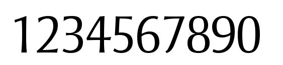 Strayhorn MT Light Font, Number Fonts