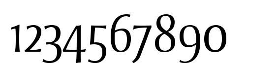 Strayhorn MT SC Light Font, Number Fonts
