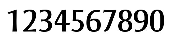 Strayhorn MT Font, Number Fonts