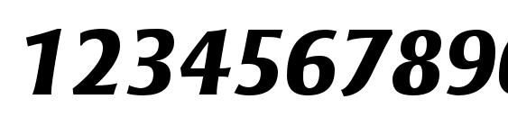 StrayhornMTStd ExtraBoldIt Font, Number Fonts