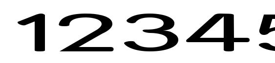 Street corner hyperextend Font, Number Fonts