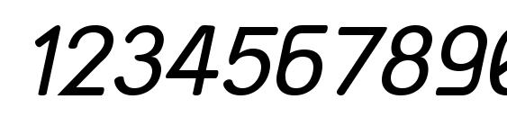 Street corner oblique Font, Number Fonts