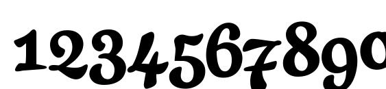 Streetscript Free Font, Number Fonts