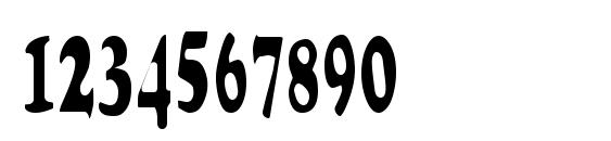 Stretch Plain Font, Number Fonts