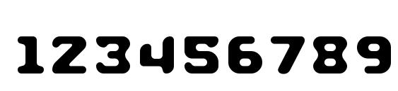 Strobo Font, Number Fonts