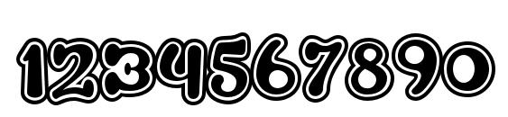 StrumpfStd Contour Font, Number Fonts