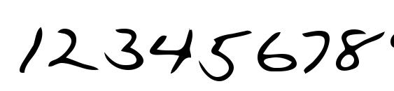 Stubbs Regular Font, Number Fonts