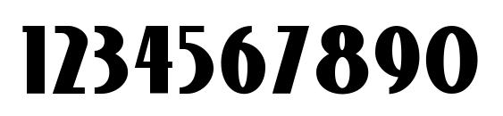 Studebaker NF Bold Font, Number Fonts