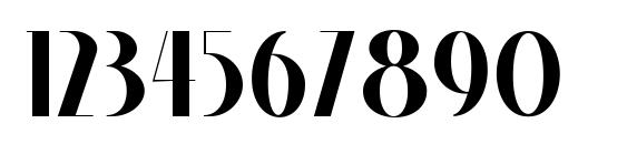 Studebaker NF Font, Number Fonts