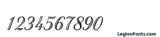 Stuyvesant BT Font, Number Fonts