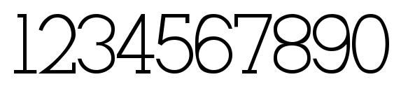 Stymie Font, Number Fonts