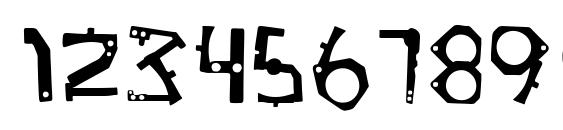 Subamera Font, Number Fonts