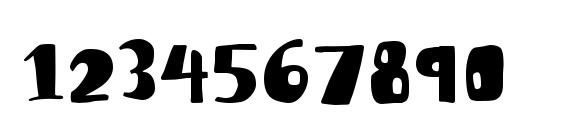 Suckgolf Font, Number Fonts