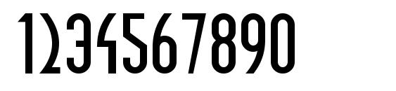 Sulphur Font, Number Fonts