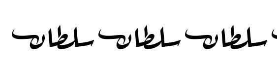 sultan free Font, Number Fonts
