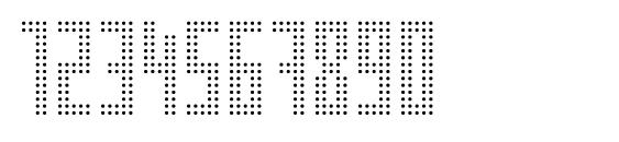 Superaircraft Font, Number Fonts