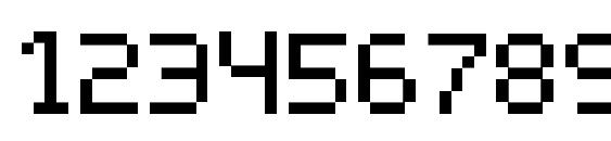 Superhelio regular Font, Number Fonts