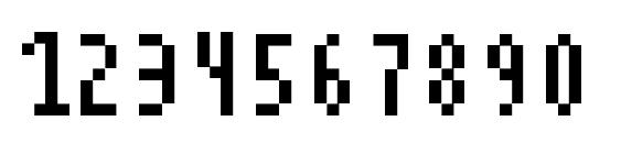 Superhelio small Font, Number Fonts